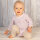 Hoppediz Uni creme Babystulpen von 0-ca.3 Jahre ca. 45% Merino-Wolle ca. 30% Modal