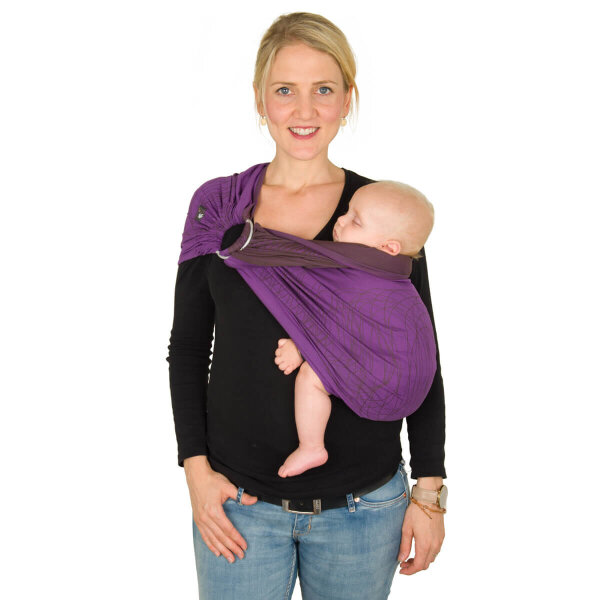 Hoppediz Ring-Sling New York mocca Viola mocca/viola New York mocca Viola