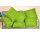 Gilde Filz Kissen mit Weisheit 1 Stück  L 40 x  B 40 x  H 40 cm grün, gestickt Chillkröte