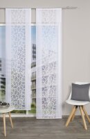Home Wohnideen Schiebevorhang Jacquard Blätter 245 x...