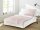 Irisette Mako-Satin Bettwäsche Set uni Varia 8730 rose 135 x 200 cm + 1 x Kissenbezug 80 x 80 cm