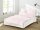 Irisette Mako-Satin Bettwäsche Set uni Twist 8626 rose 155 x 220 cm + 1 x Kissenbezug 80 x 80 cm