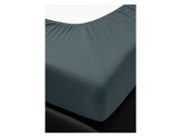 Irisette Mako-Jersey Betttuch Jupiter 0008  stone  150 x 200 cm 8-16 stone