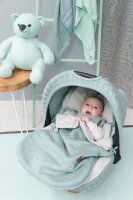 Babys Only Sommer Fußsack Autositz 0+ Cable weiß Cable Jungs,Mädchen  86 x 38 cm Weiß