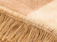 Biederlack Tagesdecke Kuscheldecke 100 x 200 cm Cover Cotton S&P beige