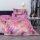 Estella Mako Interlock Jersey Bettwäsche 4 teilig Bettbezug 155 x 200 cm Kopfkissenbezug 80 x 80 cm Neo 6578002-410 pink