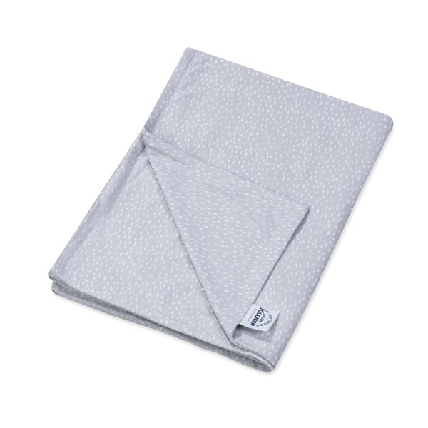 Julius Zöllner GmbH &Co.KG Kuscheldecke Tiny Squares Grey Decke Jersey 70/100 (BxLxH)  B=25 x L=25 x H=3 cm