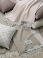 JOOP SENS. DF Plaid / Decke 130 x 180 cm Fransen...