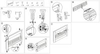 Gardinia EASYFIX Plissee Day + Night weiß 90 x 130 cm