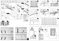 Gardinia Aluminium-Jalousie 25 mm schiefer 120 x 175 cm