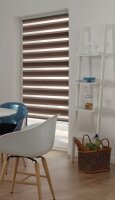 Gardinia EASYFIX Doppelrollo mocca 120 x 150 cm