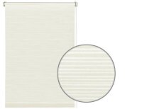 Gardinia EASYFIX Rollo Dekor 103 Streifen weiß/beige 120 x 150 cm