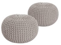 Soma Sitzhocker Pouf Hocker SET 2 Stück...