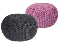 Soma Sitzhocker Pouf Hocker SET 2 Stück...