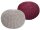 Soma Sitzhocker Pouf Hocker SET 2 Stück Grobstrick-Optik Ø 55 cm, H 37 cm (BxHxL) 55 x 37 x 55 cm beige & bordeaux