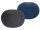 Soma Sitzhocker Pouf Hocker SET 2 Stück Grobstrick-Optik Ø 55 cm, H 37 cm (BxHxL) 55 x 37 x 55 cm grau & blau