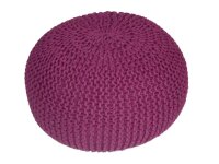 Soma Pouf Ø 55 cm Strickhocker Sitzpouf Sitzpuff...