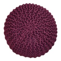 Soma Pouf Ø 55 cm Strickhocker Sitzpouf Sitzpuff...