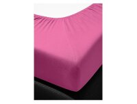 Irisette Mako-Jersey Betttuch Jupiter 0008  pink  100 x 200 cm 8-71 pink