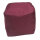 Soma PREMIUM Sitzsack-Set Gaming-Sessel mit Hocker Bamba ø 60 H 70 cm formstabil u. pflegeleicht 3 Farben (BxHxL) 60 x 70 x 60 cm rot - bordeaux