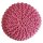 Soma Strickhocker Pouf Ø 45 cm Sitzpouf Sitzpuff Grobstrick-Optik Pouf Strick Bodenkissen Höhe 30 cm (BxHxL) 45 x 30 x 45 cm pink