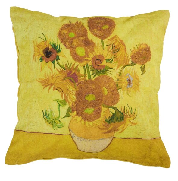 beddinghouse Kissen Dekokissen 45 x 45 cm Sunflower Gelb