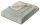 Biederlack Tagesdecke Kuscheldecke 130 x 170 cm Plaid salvia-creme