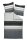 Janine Mako Satin Bettwäsche 2 teilig Bettbezug 155 x 220 cm Kopfkissenbezug 80 x 80 cm J. D. 87046-08 graphit schwarz
