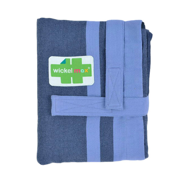 Hoppediz Wickelmax® Design Salzburg Wickelunterlage blau/hellblau - Streifen