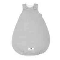 Julius Zöllner grau Babyschlafsack Musselin 62x68