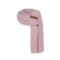 Knit Factory Luna Schal 200x50 cm Glatt Rosa