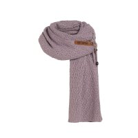 Knit Factory Luna Schal 200x50 cm Glatt Lila