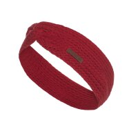 Knit Factory Joy Stirnband One Size Glatt Rot