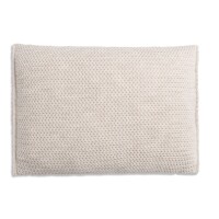 Knit Factory Maxx Kissen 60x40 cm Glatt Beige