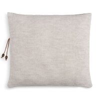 Knit Factory Roxx Kissen 50x50 cm Gestreift Beige