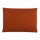 Knit Factory Uni Kissen 60x40 cm Glatt Rot