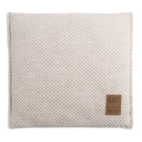 Knit Factory Lynn Kissen 50x50 cm Glatt Beige