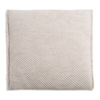 Knit Factory Lynn Kissen 50x50 cm Glatt Beige