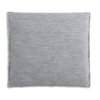 Knit Factory Maxx Kissen 50x50 cm Glatt Grau