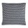 Knit Factory Mila Kissen 50x50 cm Wabe Anthrazit Grau