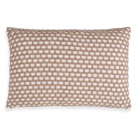 Knit Factory Mila Kissen 60x40 cm Wabe Beige