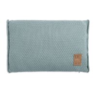 Knit Factory Jesse Kissen 60x40 cm Glatt Stonegreen