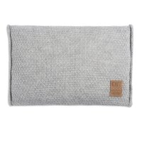 Knit Factory Jesse Kissen 60x40 cm Glatt Grau