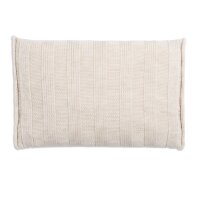 Knit Factory Jesse Kissen 60x40 cm Glatt Beige