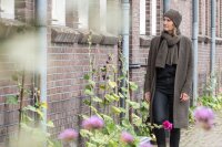 Knit Factory Luna Strickjacke 40/42 Glatt Braun