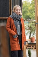 Knit Factory Luna Strickjacke 40/42 Glatt Grün