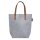 Knit Factory Gwen Tasche 10x40x40 cm Grau