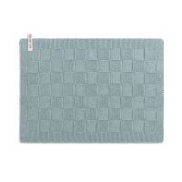 Knit Factory Uni Tischsets 50x30 cm Glatt Stonegreen