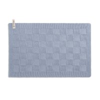 Knit Factory Uni Tischsets 50x30 cm Glatt Grau