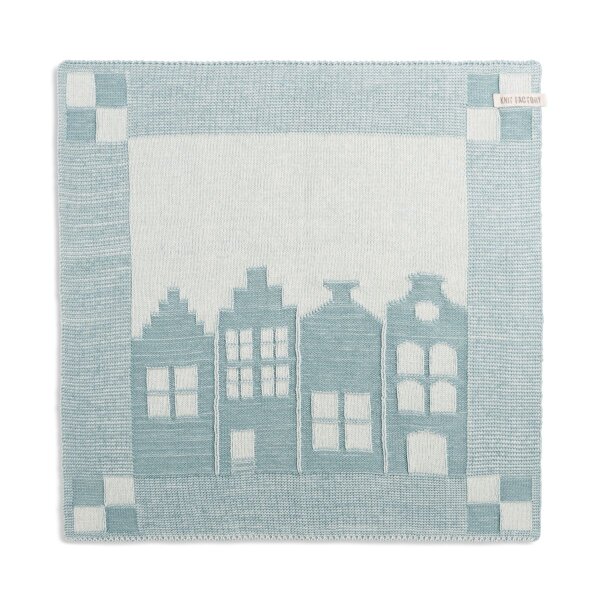 Knit Factory House Küchenhandtuch 50x50 cm Holland Beige Stonegreen